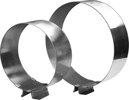 Форма для выпечки «Кольцо» раздвижное 160х300/65 мм, нержавеющая сталь [КОЛразд